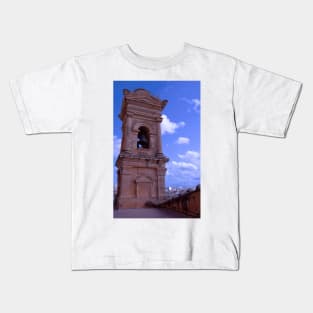 Bell Tower, Mosta, Malta Kids T-Shirt